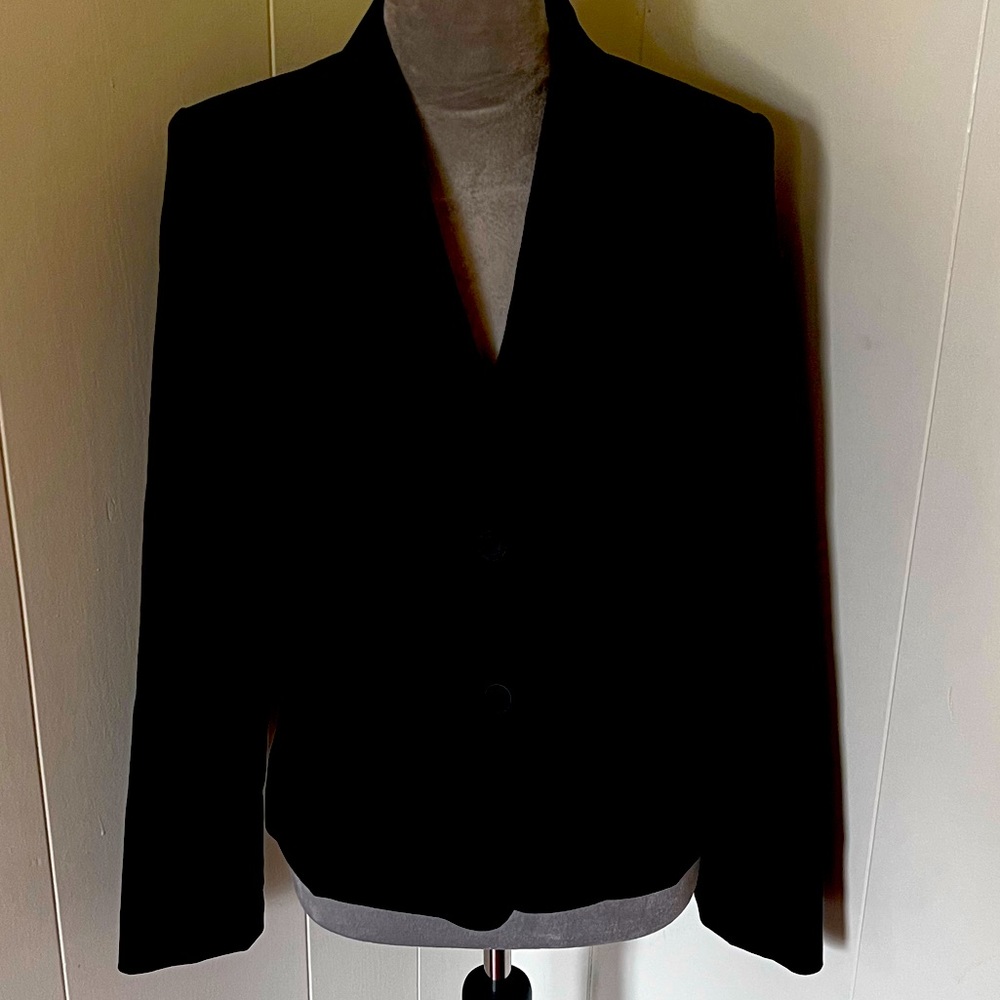 NWT Calvin Klein Black Blazer, Size 6